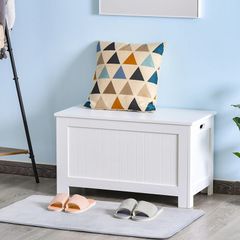 Storage Chest, Toy Storage Box Organizer with Safety Hinges