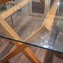 Glass top Dining/Kitchen table Image 3