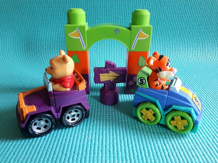 Mega Block Cars by Winnie the Pooh