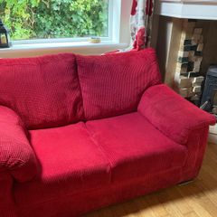 very comfortable  two seater sofa