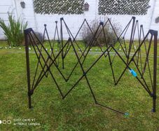 Pop up folding gazebo(broken needs repair)+side walls set of 2