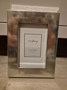 Silver photo frame 10 x 15 cm