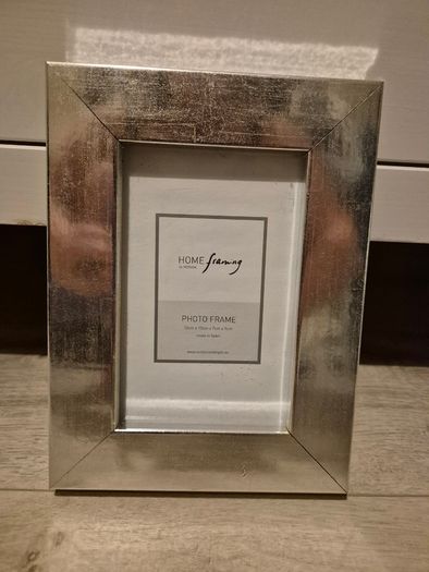 Silver photo frame 10 x 15 cm