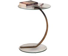 Glass and Chrome table