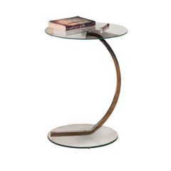 Glass and Chrome table