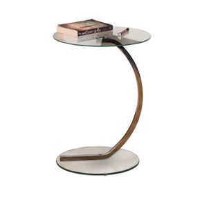 Glass and Chrome table