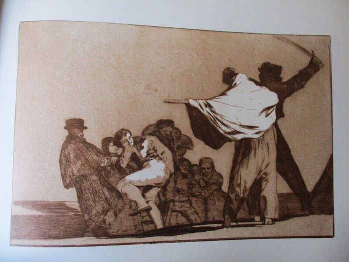 Large Francisco Goya Art Book - Disparates, Tres Visiones