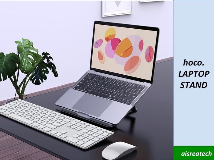 hoco Aluminum Alloy Folding Laptop Stand(OUT OF STOCK)