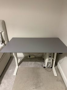 IKEA RODULF Standing Desk 140x80 cm Grey