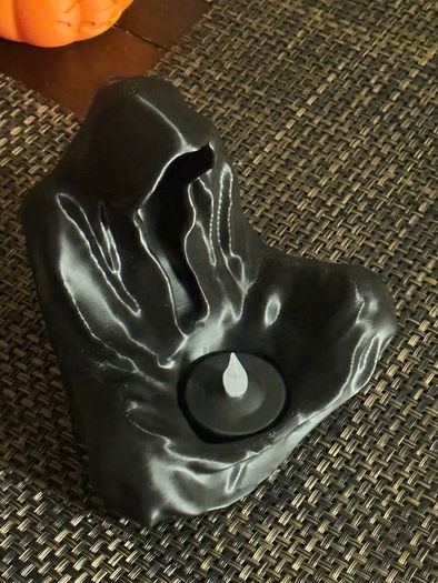Death Candle Holder- Halloween Decoration