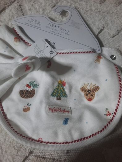 my first Christmas baby set from next