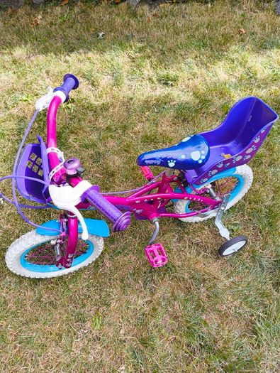 Puppy 14" Girls Bike with Stabilisers