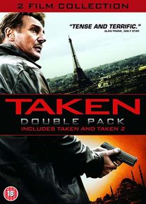Taken 1 And 2 Double Pack Dvd Liam Neeson Action Movies