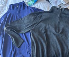 Sunice quarter zip x 2