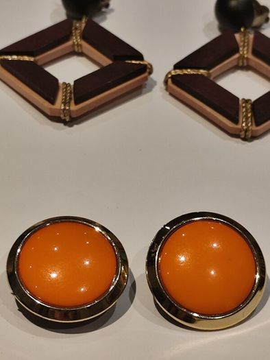 Vintage Clip On Earrings