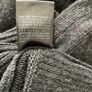 All Saints Oversized Jumper with Lace Detail - Grey Image 5