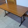 Foldable Wood & Steel Desk Image 3