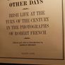 The Light of Other Days / Irish Life at the Turn of the Century in the Photographs of Robert French/ Kieran Hickey/ 1st edition/1973 Image 6
