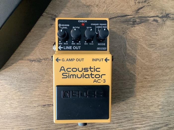 Boss AC-3 Acoustic Simulator box