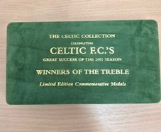 Celtic Commemorative Treble Medal set