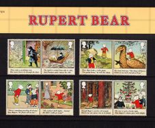 2020 Great Britain Rupert Bear Commemorative Stamps Presentation Pack