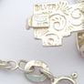 Signed Nuvo Rego Opening Charm Sterling Silver Necklace Image 6