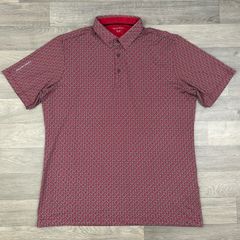 Galvin Green Patterned Golf Polo Shirt Mens XXL
