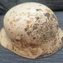 Irish Army Vickers Helmet White Image 5