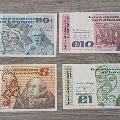 Irish punt notes