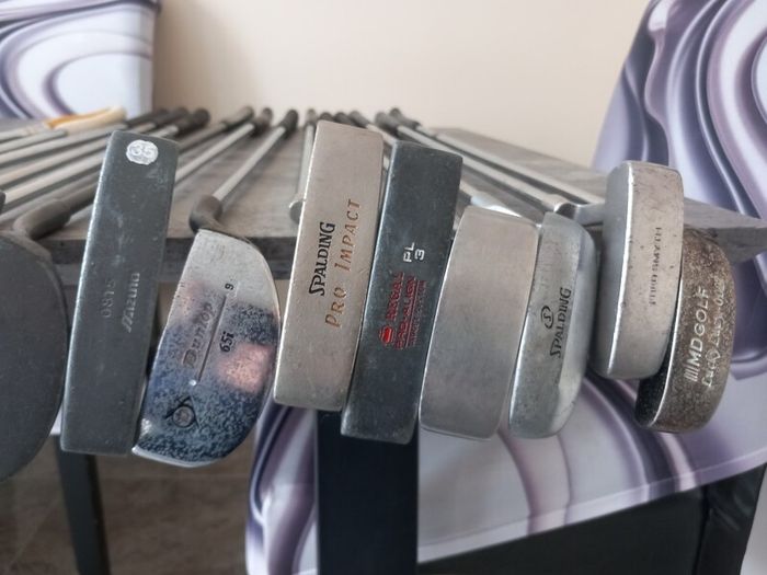 A selection of golf putters. Right handed clubs NOT SELLING SEPARATE
