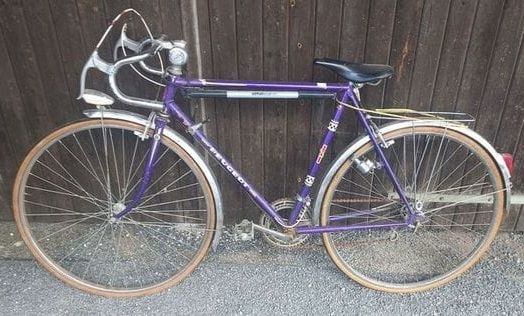 Vintage Peugeot original racing bicycle bike