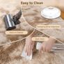 Rugs Living Room - 160x230cm Khaki Large Rug for Living Room - Ultra Soft Fluffy Shaggy Rugs for Bedroom, Indoor Nursery Carpets for Kids Room Home Decor, Non Shedding, Anti-Slip Backing Image 6