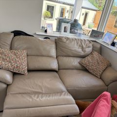 leather recliner