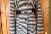 BNWT Size 10 Black &amp; White Coat / Jacket
