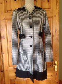 BNWT Size 10 Black & White Coat / Jacket