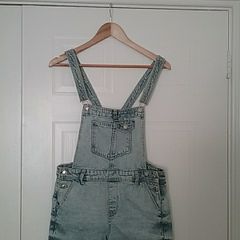 New Denim shorts Dungarees 12-15yrs