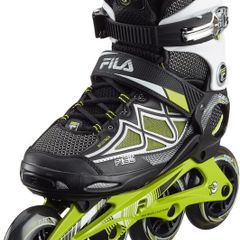 uK 7- FILA  84 mm Inline Fitness Skates Primo Air Zone 84 mm - Black/Green
