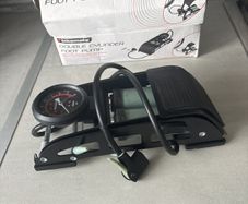 foot pump double cylinder