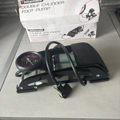 foot pump double cylinder