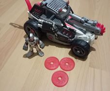 Imaginext Cyborg and Saw Buggy