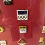 Framed International Olympic Pins (14) Image 9