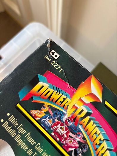Power Rangers Tigerzord 1993 with box