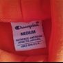 Orange champion Hoodie Image 4