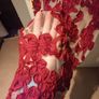 Phase Eight Red applique Dress Image 9