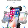 Bike Bicycle Phone Holder For iPhone Samsung Motorbike Scooter Motorcycle Mobile Cellphone Holder Bike Handlebar Clip Stand GPS Mount Bracket Handlebar Image 3
