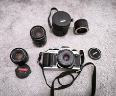 Konica Ft-1 montor with lensens