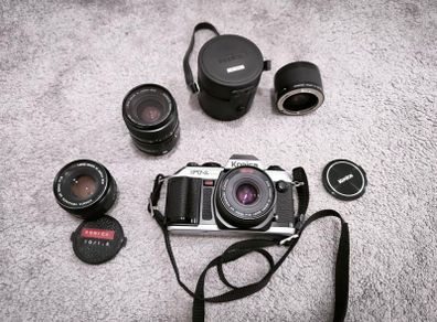 Konica Ft-1 montor with lensens