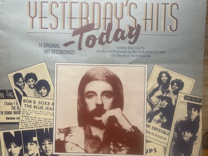 Phil Spector. Yesterday hits vinyl record album. Vinyl is near mint condition