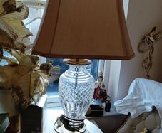waterford crystal lamp