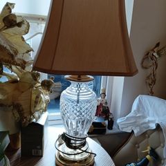 waterford crystal lamp